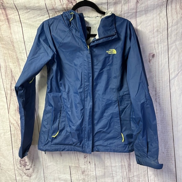 The North Face Shell Women's Blue and Green Zip Up Jacket Small - Picture 1 of 11